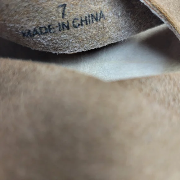 Blowfish | Malibu Flatform Platform Strappy Beige Slip On Sandals 7 - Picture 11 of 11